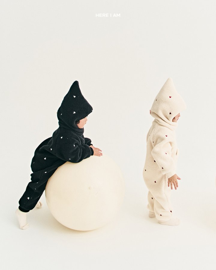 【予約】heart baby suit  / here i am 24