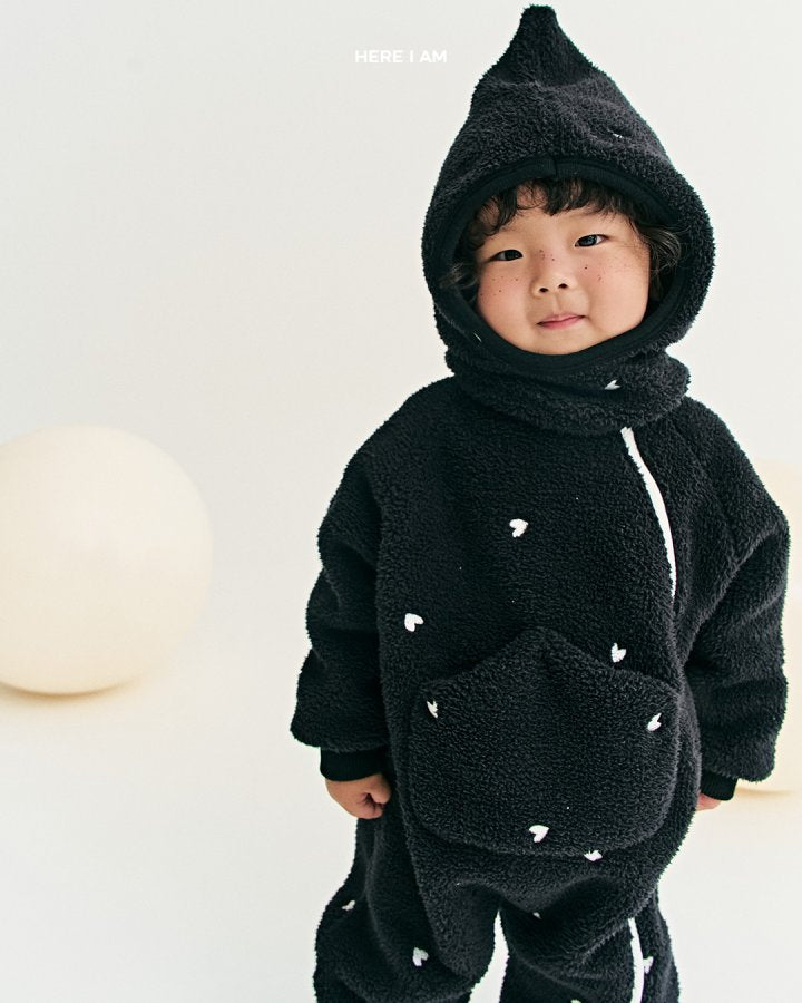 【予約】heart baby suit  / here i am 24