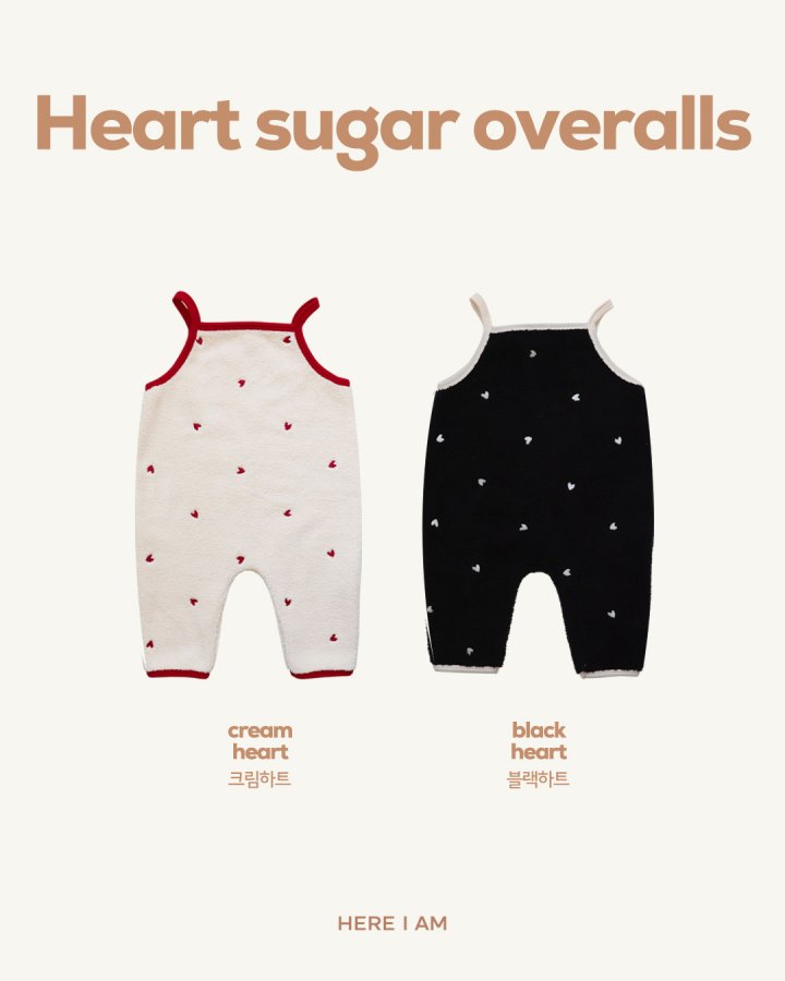 【予約】heart sugar overall  / here i am 25