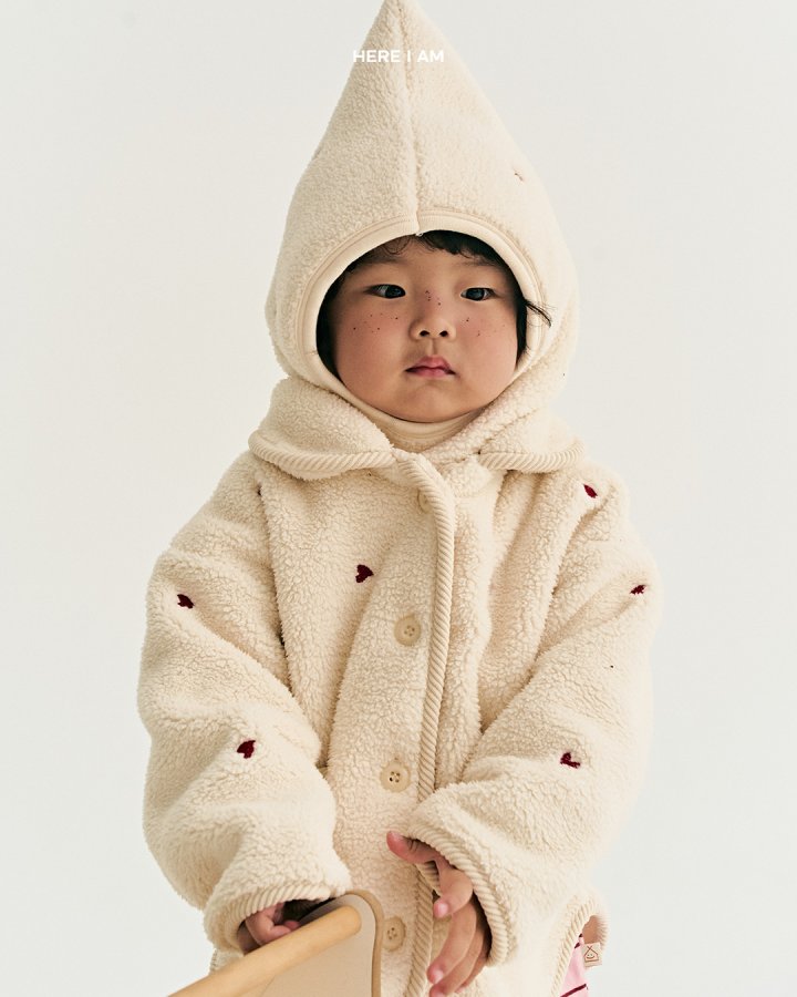 【予約】heart over fit jacket  / here i am 23