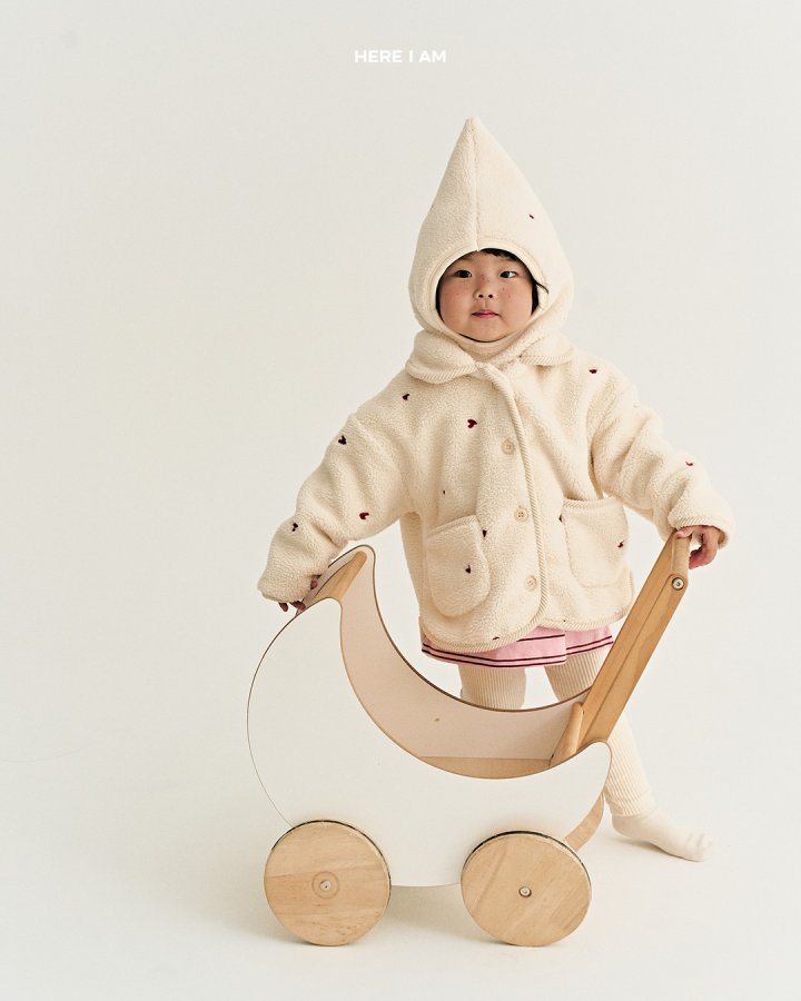 【予約】heart over fit jacket  / here i am 23