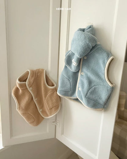 【予約】tender snow vest  / here i am 16