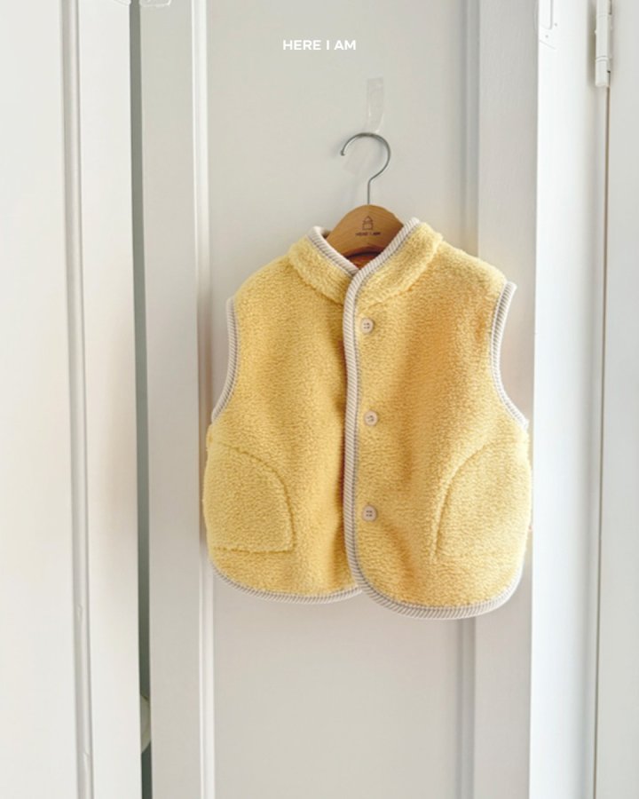 【予約】tender snow vest  / here i am 16