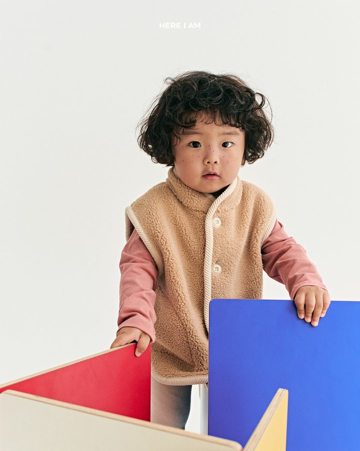 【予約】tender snow vest  / here i am 16
