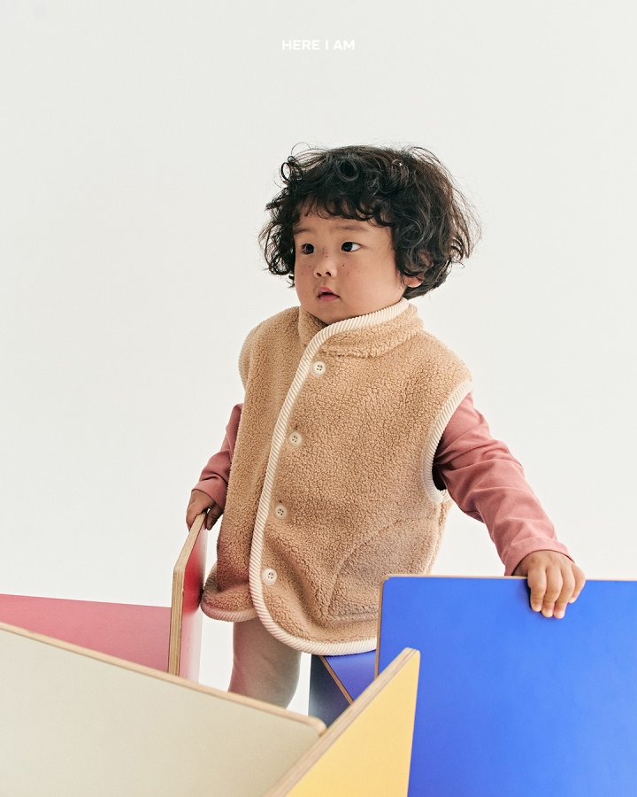 【予約】tender snow vest  / here i am 16
