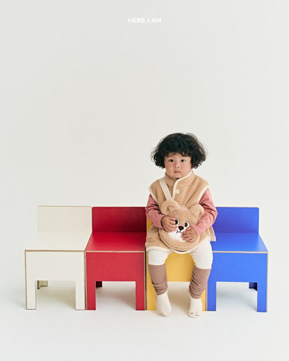 【予約】tender snow vest  / here i am 16