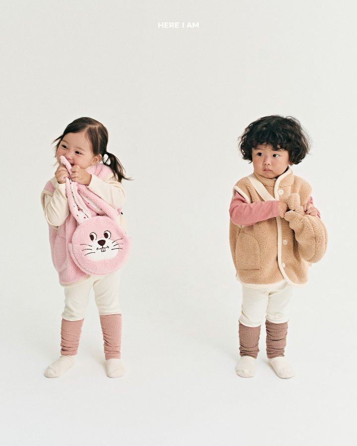 【予約】tender snow vest  / here i am 16