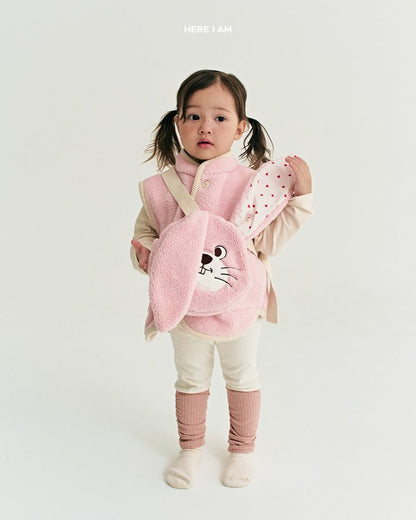 【予約】tender snow vest  / here i am 16