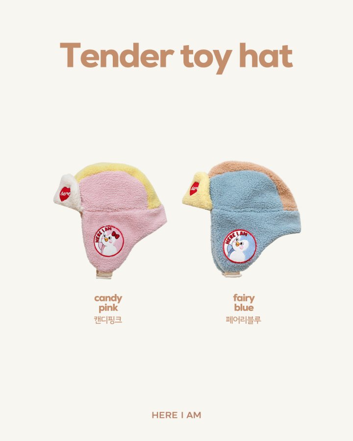 【予約】tender toy hat  / here i am 19