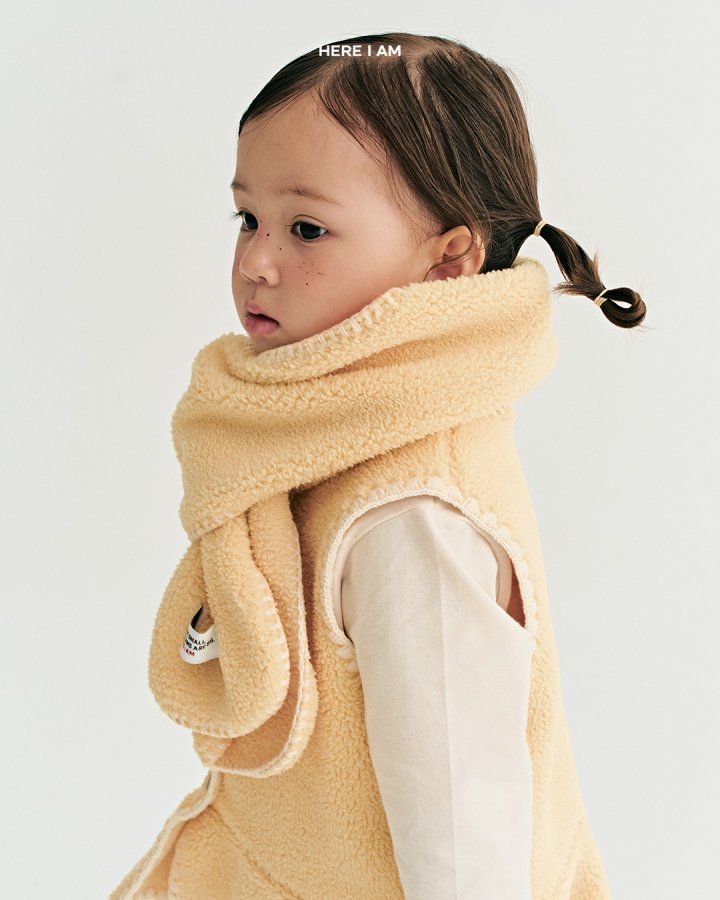 【予約】daisy frill vest  / here i am 18