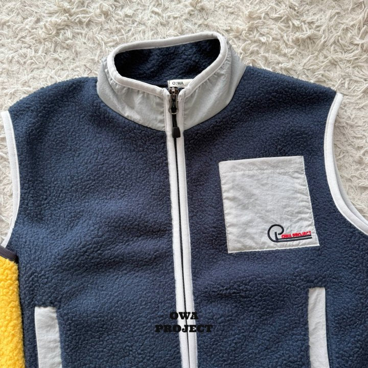 【予約】boa vest  / owa (S-JL)　