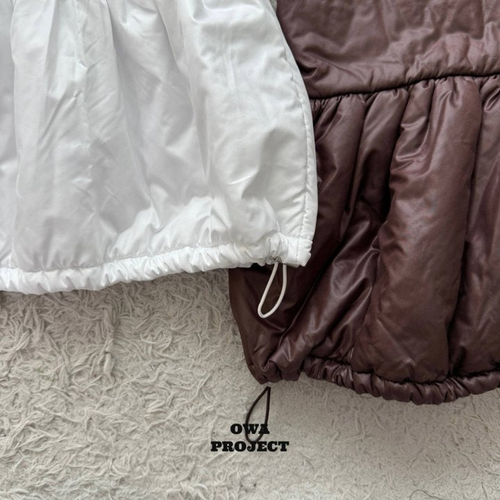 【予約】balloon one-piece / owa (S-JS) 항아리원피스