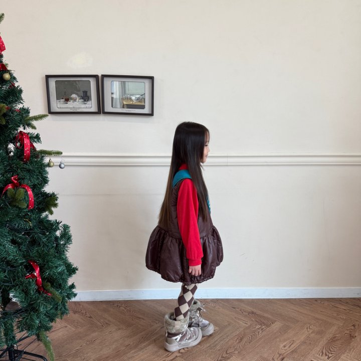 【予約】balloon one-piece / owa (S-JS) 항아리원피스