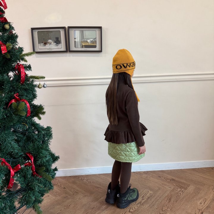 【予約】quilting skirt / owa (S-JS)