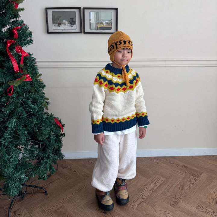 【予約】pugul pants / owa (S-JL) 뽀글팬츠