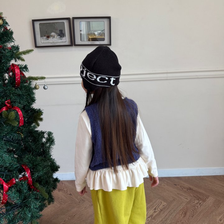 【予約】knit vest / owa (S-JS)