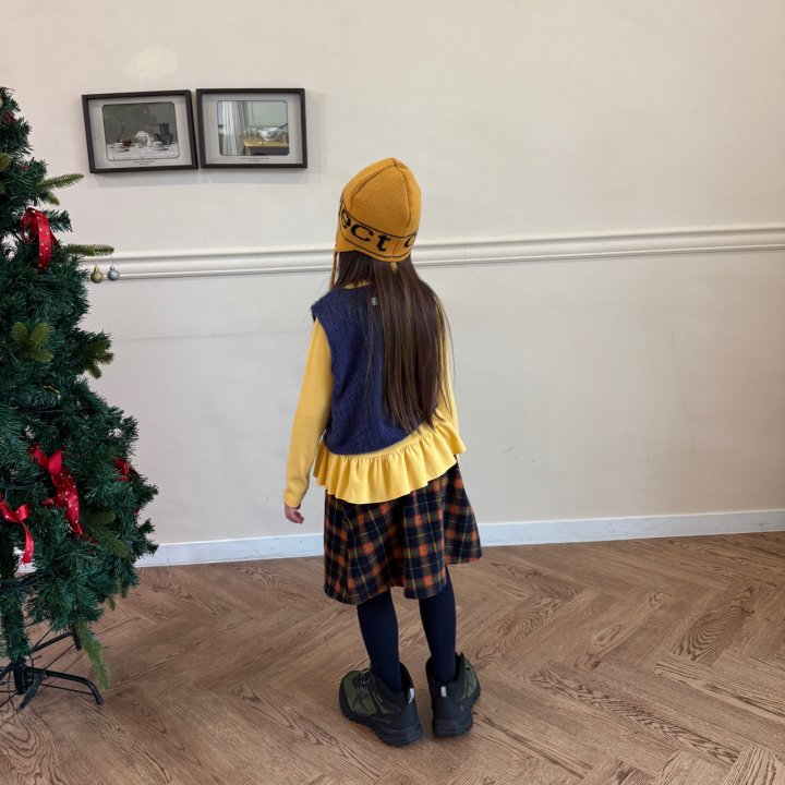 【予約】knit vest / owa (S-JS)