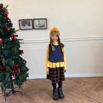 【予約】knit vest / owa (S-JS)