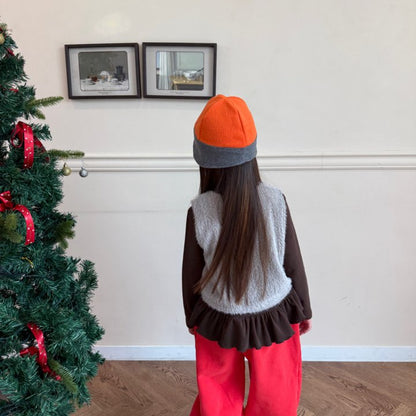 【予約】knit vest / owa (S-JS)