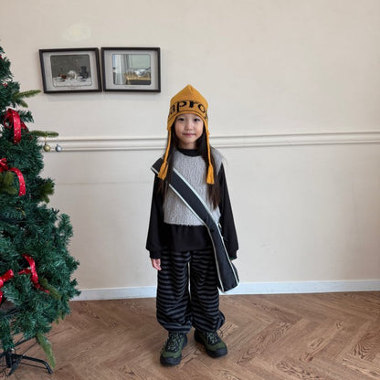 【予約】knit vest / owa (S-JS)