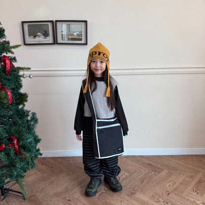 【予約】knit vest / owa (S-JS)