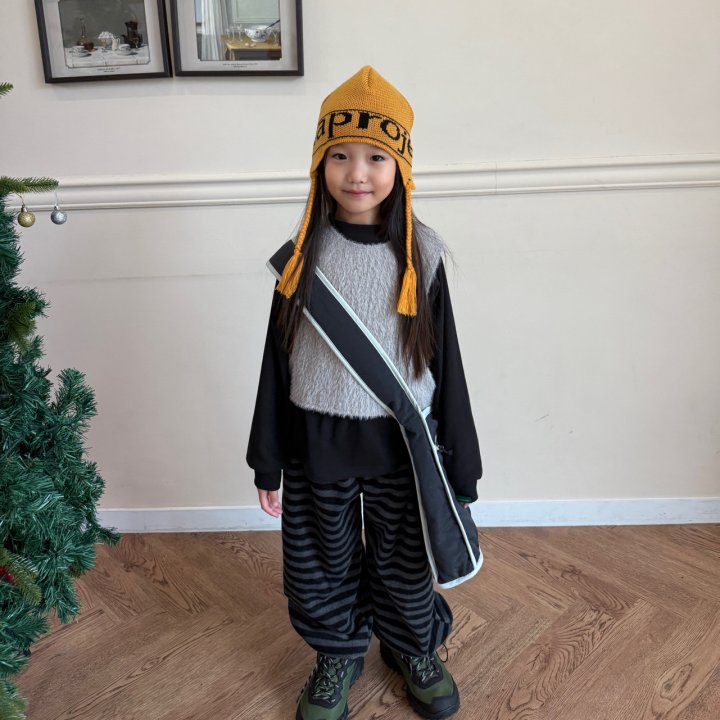 【予約】knit vest / owa (S-JS)