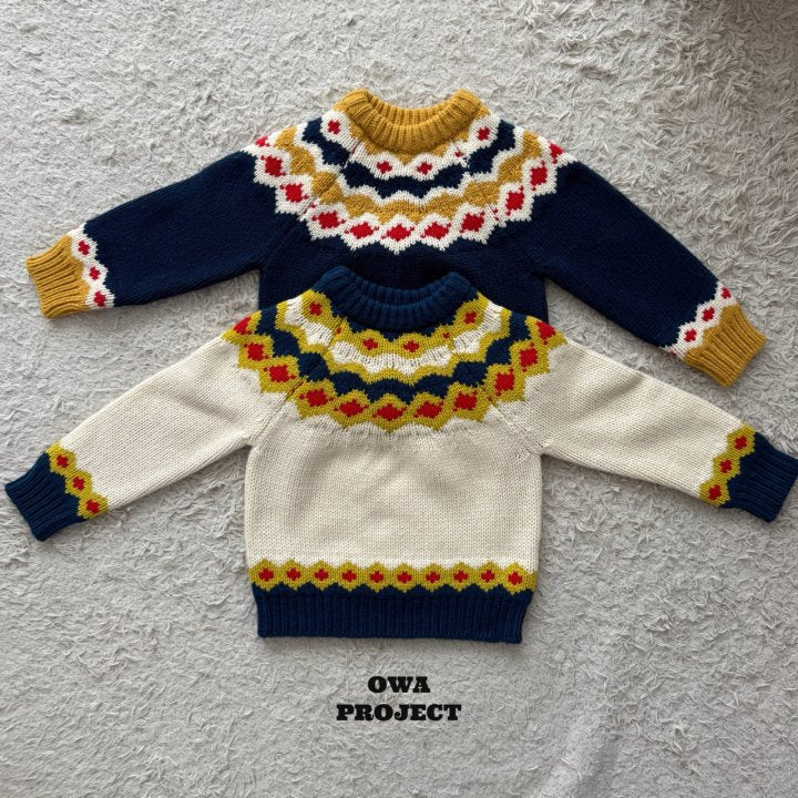 【予約】unique knit  / owa (S-JS)