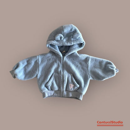 【予約】bear ear hood jumper  / cantucci studio (XS-XL)  귀도리
