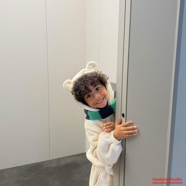 【予約】bear ear hood jumper  / cantucci studio (XS-XL)  귀도리