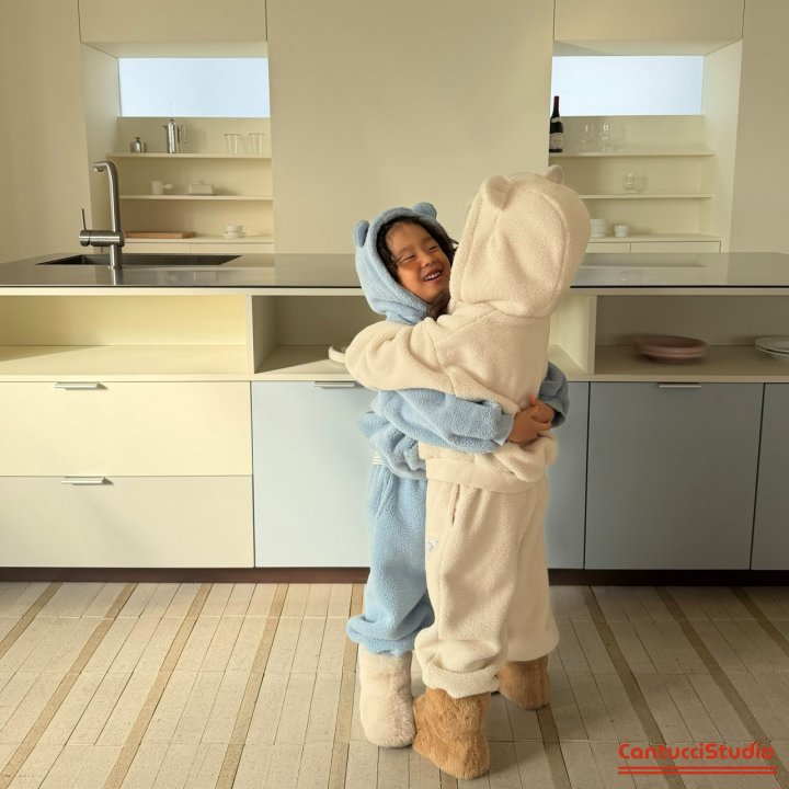 【予約】bear ear hood jumper  / cantucci studio (XS-XL)  귀도리