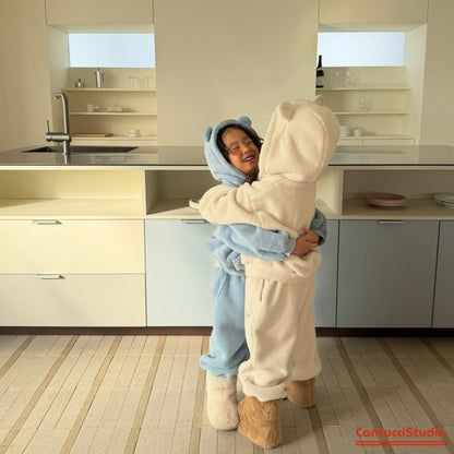 【予約】bear ear hood jumper  / cantucci studio (XS-XL)  귀도리