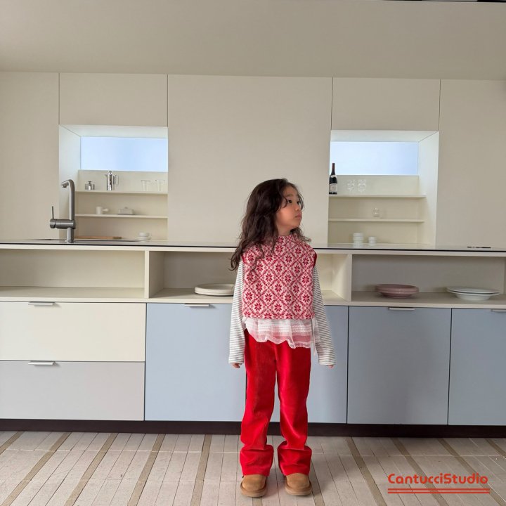 【予約】new retro pants  / cantucci studio