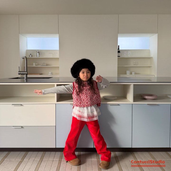 【予約】new retro pants  / cantucci studio