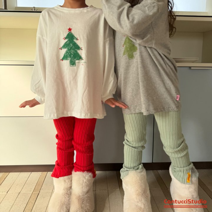 【予約】apple leggings pants  / cantucci studio (XS-XL)