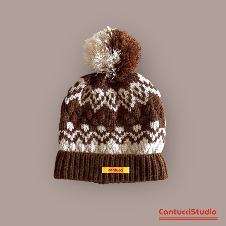 【予約】knit beanie  / cantucci studio (XS-XL)