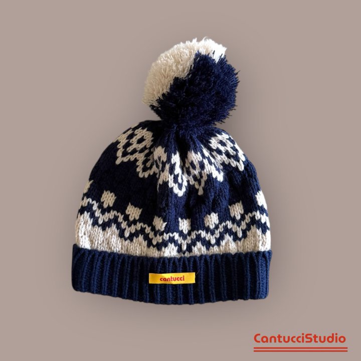 【予約】knit beanie  / cantucci studio (XS-XL)