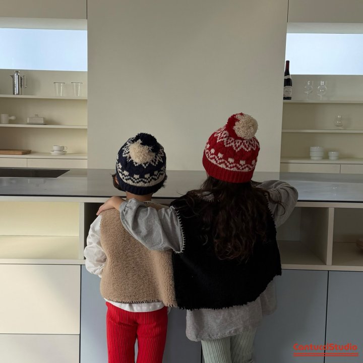 【予約】knit beanie  / cantucci studio (XS-XL)