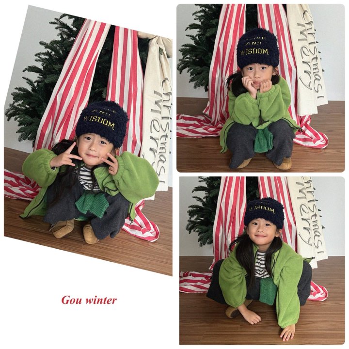 【予約】fruit zip up / gou (XS-JL)