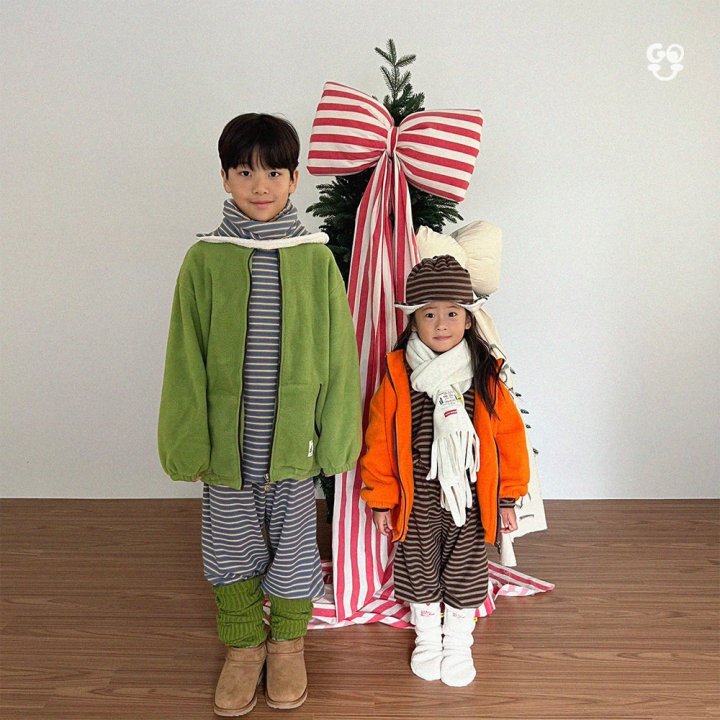 【予約】fruit zip up / gou (XS-JL)