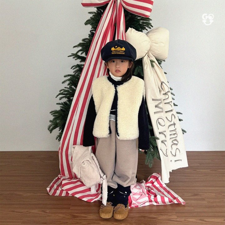 【予約】creamy vest  / gou (XS-JL)