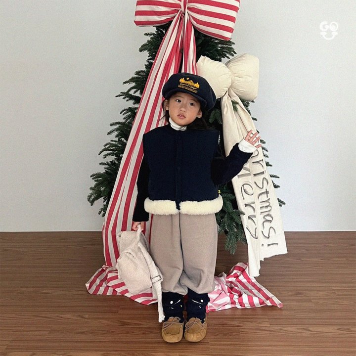 【予約】creamy vest  / gou (XS-JL)