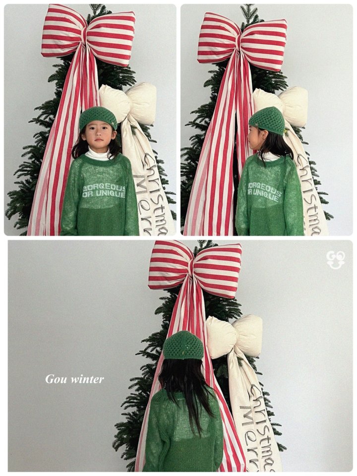 【予約】beautiful knit /  gou (XS-JL)