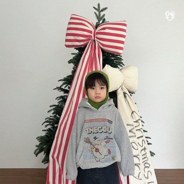 【予約】snow man hoodie /  gou (XS-JL)