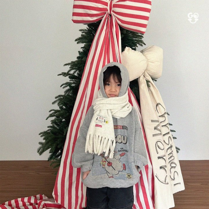 【予約】snow man hoodie /  gou (XS-JL)