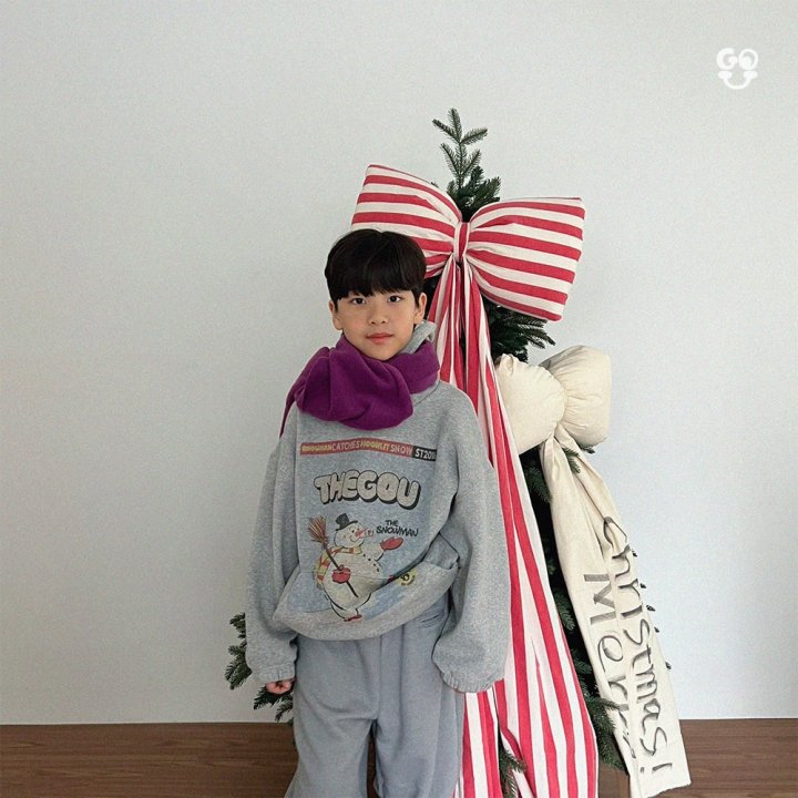 【予約】snow man hoodie /  gou (XS-JL)