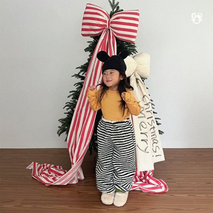 【予約】border T /  gou (XS-JL) 손이가요