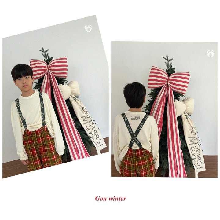 【予約】again wear T /  gou (XS-JL) 또입어