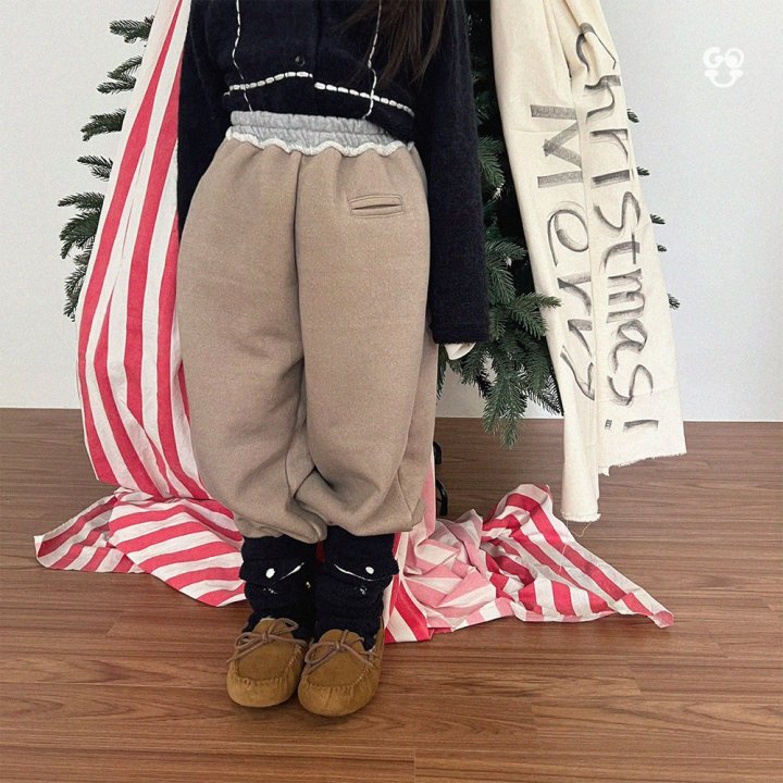 【予約】west up pants  /  gou (XS-JL) 허리업