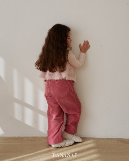 【予約】heart lucky pants / bananaj (XS-JS)