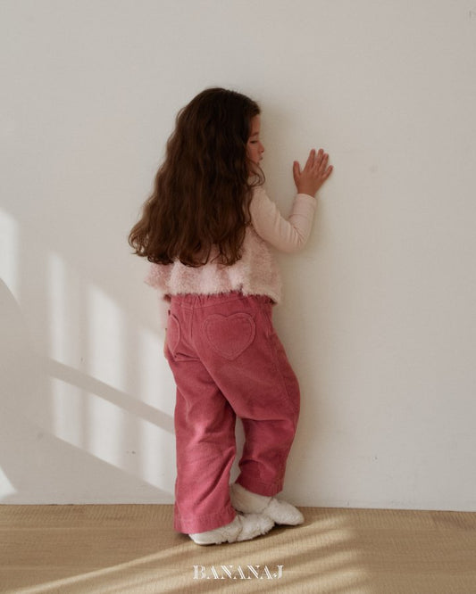 【予約】heart lucky pants / bananaj (XS-JS)